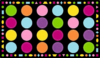 Boooooom Jackson Classroom Rug – 7’6”x13’12” Circle Dot Seating Square Preschool Classroom Carpet, Non-Slip & Stain Resistant, 20X Easy Clean, Thick Nylon Kids Playroom Floor Mat