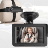 Baby Car Camera, Backseat Baby Monitor for Car, 1080P HD Rear-Facing Infant Camera, See Baby Without Turning Around, Night Vision, 120° Wide View, Easy Install, Stable & Anti-Glare Display
