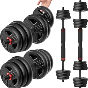 LIFEOG FDS4 Adjustable Dumbbell Set