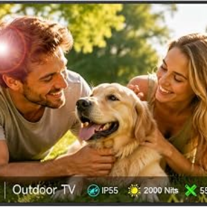 QIXZOCV 55 Inch Outdoor TV