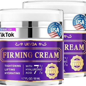 UKVOA 2-Pack Retinol Neck & Face Wrinkle Cream