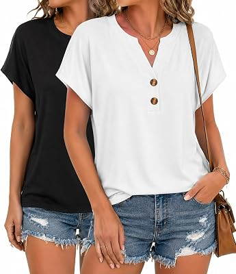 INNOVATOP Womens T Shirts --2 Pack