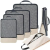 LSLCQW 6 Set Lightweight Compression Packing Cube