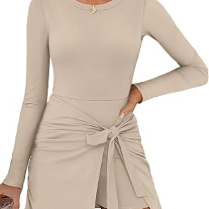 CARACILIA Long Sleeve Tennis Dress