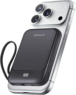 VONUV Magnetic Power Bank 10000Mah