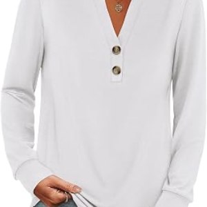 ANRABESS Womens Long Sleeve Shirts