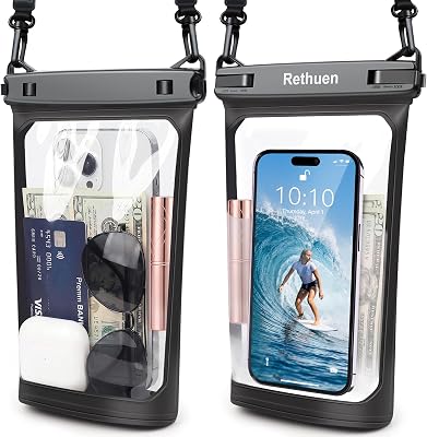 RETHUEN Large Waterproof Phone Pouch