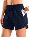 SANTINY Womens 5” Running Shorts