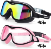 2 Pack Swim goggles for Adult Youth