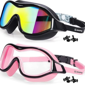 2 Pack Swim goggles for Adult Youth