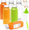 XSBAIHUO 6 Pack Juice Bottles with Lids