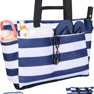 NBERMOTION Large Beach Bag