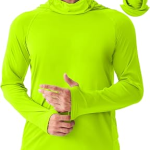 PINSPARK Mens Sun Protection Hoodie