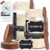 KMISE 2 Pack Sourdough Starter Jar Glass