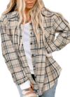 ASIERTIY Buffalo Plaid Flannel Shirt