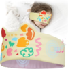 LC-DOLIDA 3-in-1 Kids Headband Headphones & Mask