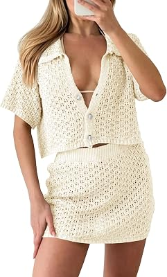 SAODIMALLSU 2 Piece Cover Up Set