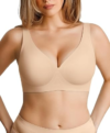 Popilush Wireless Bras for Women No Underwire Seamless Bra