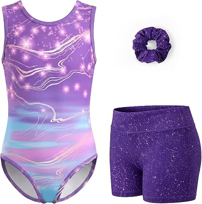 PATPAT Gymnastics Leotards for Girls