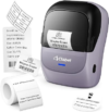 CLABEL Label Maker Machine with Tape: 221B Inkless Label Printer Handheld Barcode Printer Compatible with Phone & PC for Retail School Office Clothing