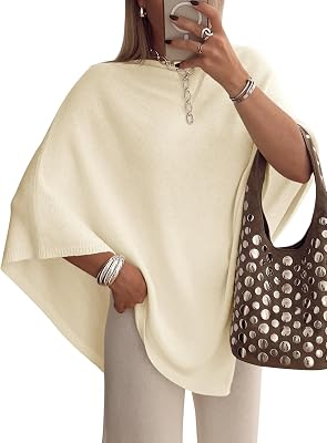 SAODIMALLSU Poncho Sweater