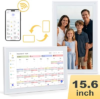 COMIX 15.6″ Smart Digital Wall Calendar – WiFi Family Organizer with Sync Google/Outlook/Apple Calendar, Touchscreen Meal Planner & Chore Chart, Digital Photo Frame for Home & Office