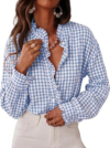 CICY BELL Plaid Shirts