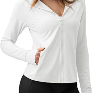 AVGO Womens UPF 50+ Workout Jacket