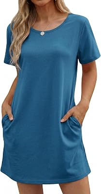 MARVMYS Women Cotton Nightgowns