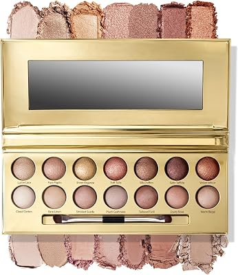 PRALOVIXAE 14 Colors Baked Eyeshadow Palette