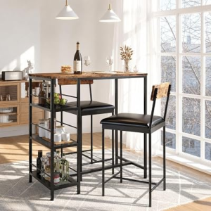 ARISTCY 3-Piece Dining Table Set for 2