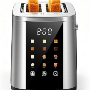 FOYOCONVEN 2 Slice Toaster with Touch Screen