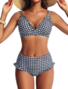 HANNA NIKOLE Women High Waisted Bikini Sets