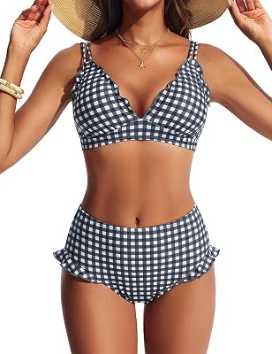 HANNA NIKOLE Women High Waisted Bikini Sets