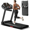 CURSOR FITNESS Treadmill with Heart Rate Monitorning