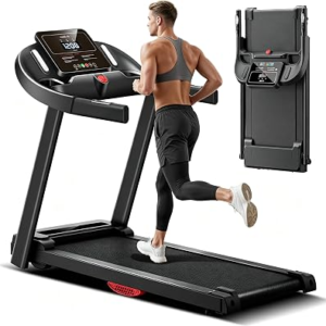 CURSOR FITNESS Treadmill with Heart Rate Monitorning