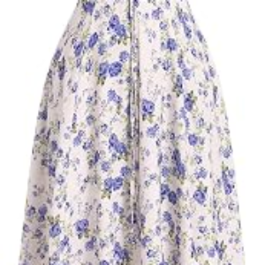 EFOGEP Women Floral Corset Dress