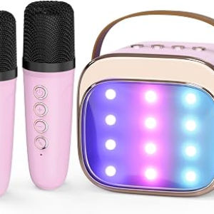 FLUESTON Karaoke Machine for Kids Adults