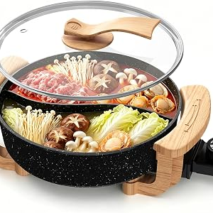 TEMPOWAVEZ 6L Electric Hot Pot Dual Sided