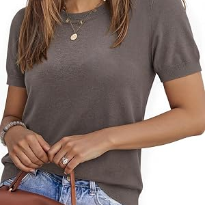Womens Summer Casual Pullover Sweaters