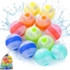 APRUT 12 Pcs Reusable Water Balloons