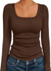 AUTOMET Womens Long Sleeve Shirts