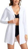 SANTINY Womens Sun Protection Hoodie