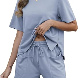 2 Piece Sets for Women Summer Lounge Short Sets