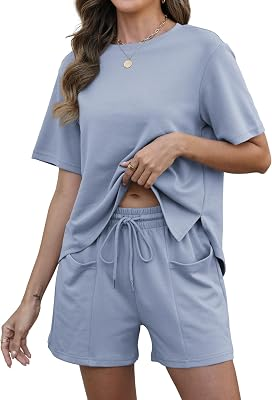 2 Piece Sets for Women Summer Lounge Short Sets