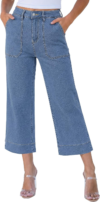 VETINEE Capri Jeans