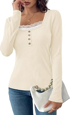 WIHOLL Womens Tops