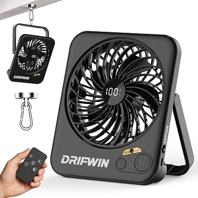 DRIFWIN 5000mAh Cruise Approved Travel Fan