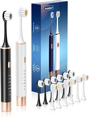 ANEEBART 2 Pack Electric Toothbrush