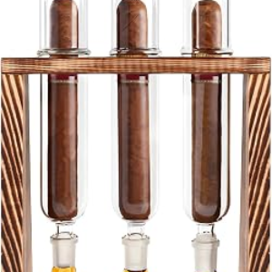 OGABEL Glass Cigar Humidor Tube Set